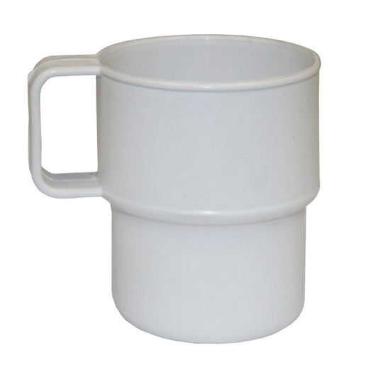 Stackable Coffee Mug | White - Parker - Pennyware Distributors